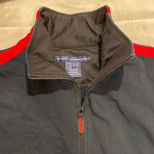 Ralph Lauren Golf Men's Navy and Red Sweatshirt A4